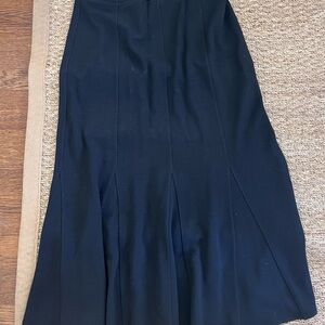 Eileen Fisher Black A-Line Skirt